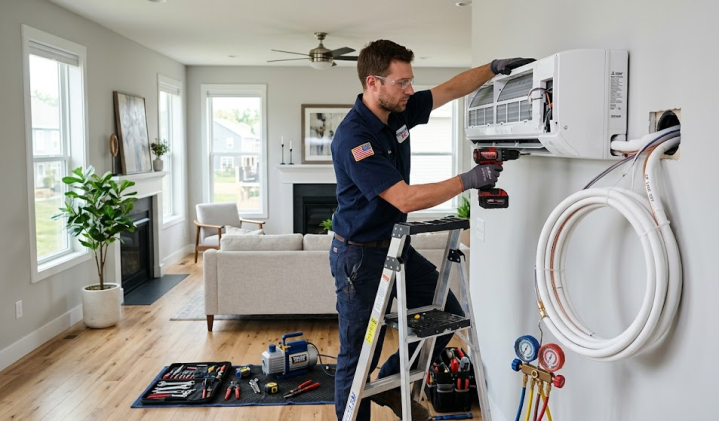 Installation de climatisation sur mesure